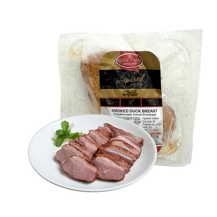 Game Farm Smoked Duck Breast - 200g