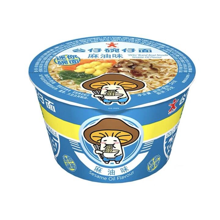 Doll Brand Bowl Noodle Sesame Oil Flavour - 34g