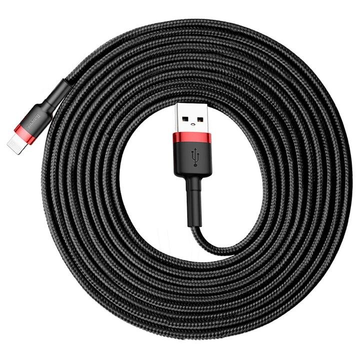 Baseus Cafule USB Cable for iPhone 2A 3m – Red and Black Gourmet Grocer Baseus Cafule USB Cable for iPhone 2A 3m - Red and Black