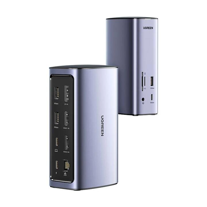UGREEN CM555 USB-C Multi-Function Dock Pro 12-in-1 Gourmet Grocer UGREEN CM555 USB-C Multi-Function Dock Pro 12-in-1