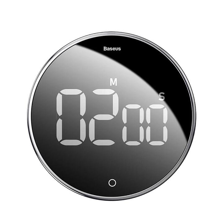 Baseus Black Rotating Countdown Timer