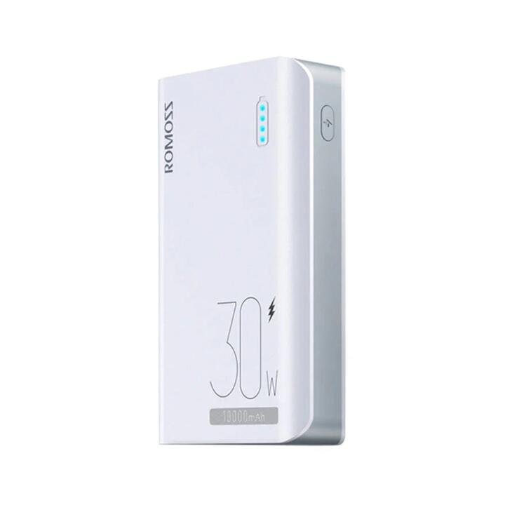 Romoss Dual Fast Charging Power Bank 10000mAh 30W – White Gourmet Grocer Romoss Dual Fast Charging Power Bank 10000mAh 30W - White