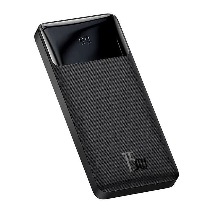 Baseus Bipow Digital Display Power Bank 10000mAh 15W - Black
