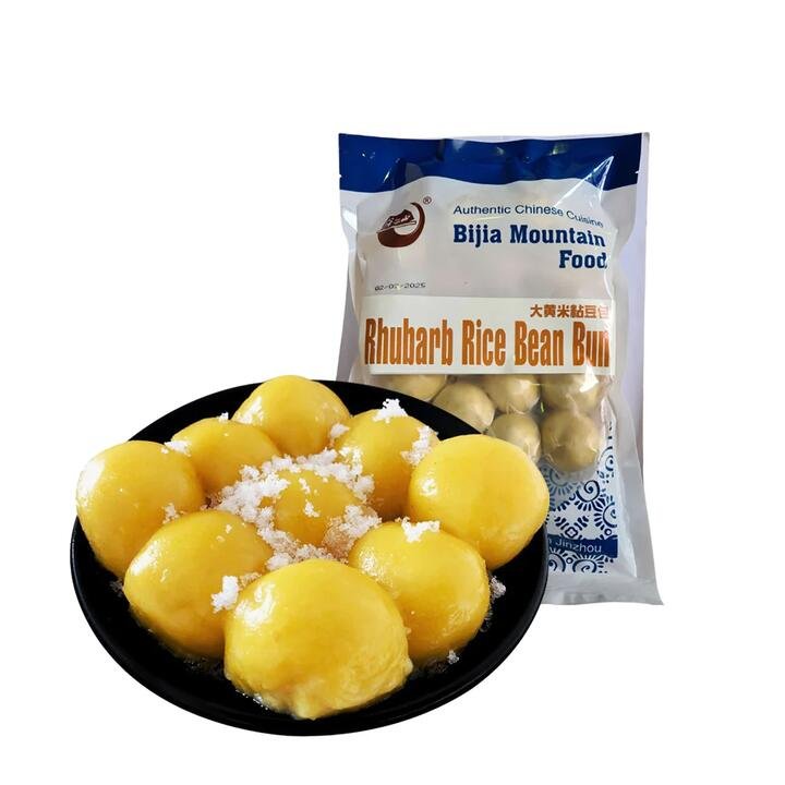 Bijia Mountain Rhubarb Rice Bean Buns - 500g