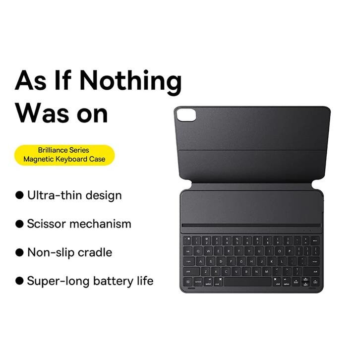 Baseus Brilliance Series Magnetic Keyboard Case - Stellar Black