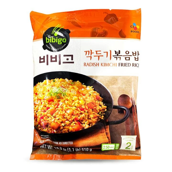 Bibigo Korean Radish Kimchi Fried Rice - 510g