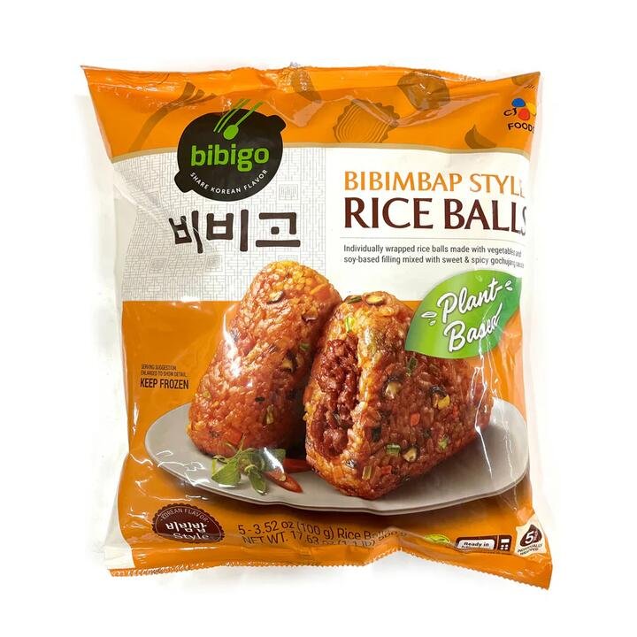 Bibigo Korean Bibimbap Rice Balls - 500g