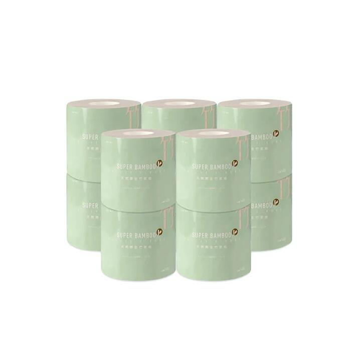Lifease Bamboo 4-Ply Toilet Paper 140g x 10 Rolls