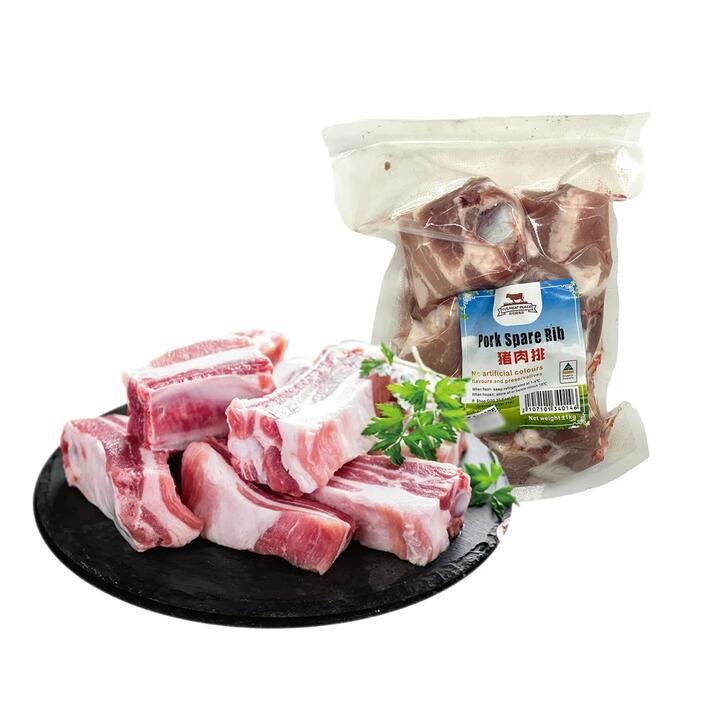 Yuji Frozen Pork Spare Ribs – Cut into Small Pieces, 500g Gourmet Grocer Yuji Frozen Pork Spare Ribs - Cut into Small Pieces, 500g