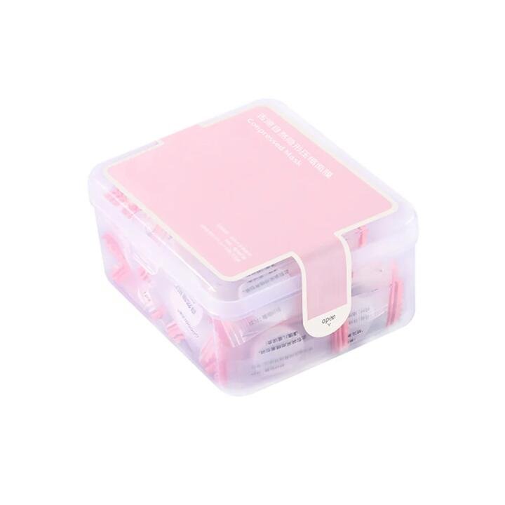 Goodie Compressed Silk Face Masks - Disposable, Box of 30