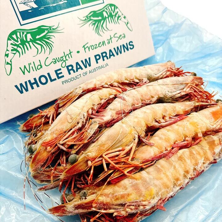 Austfish Wild Caught Raw Tiger Prawns U6 - 1.5kg Box
