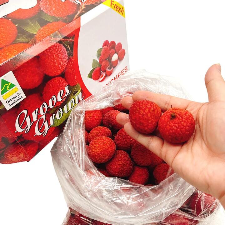 Premium White Sugar Lychee Gift Box – 2kg Gourmet Grocer Premium White Sugar Lychee Gift Box - 2kg