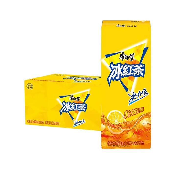 Master Kong Iced Black Tea Lemon Flavor 250ml x 24 Pack Gourmet Grocer Master Kong Iced Black Tea Lemon Flavor 250ml x 24 Pack