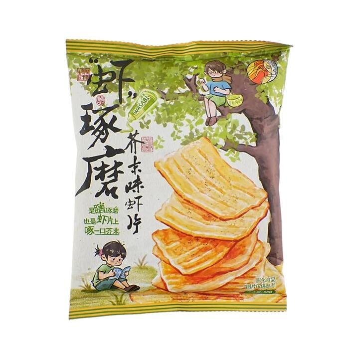 Chayan Yuese Wasabi Shrimp Chips - 50g