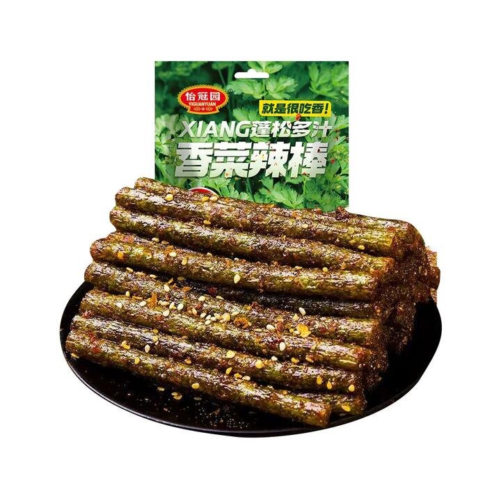 Yiguanyuan Spicy Cilantro Sticks - 88g