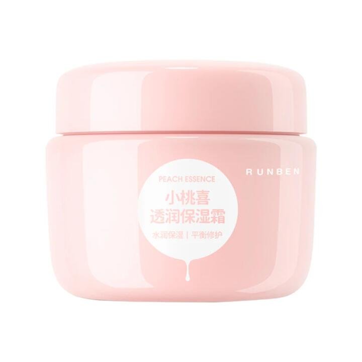 Runben Peach Essence Moisturizing Cream - 55g