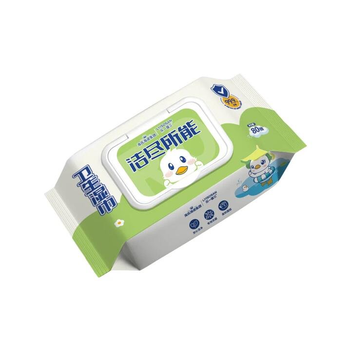 Hai's Hainuo Sanitary Cleaning Wipes - 80 Sheets