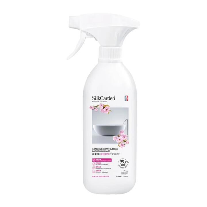 SukGarden Gorgeous Cherry Blossom Bathroom Cleaner - 500g