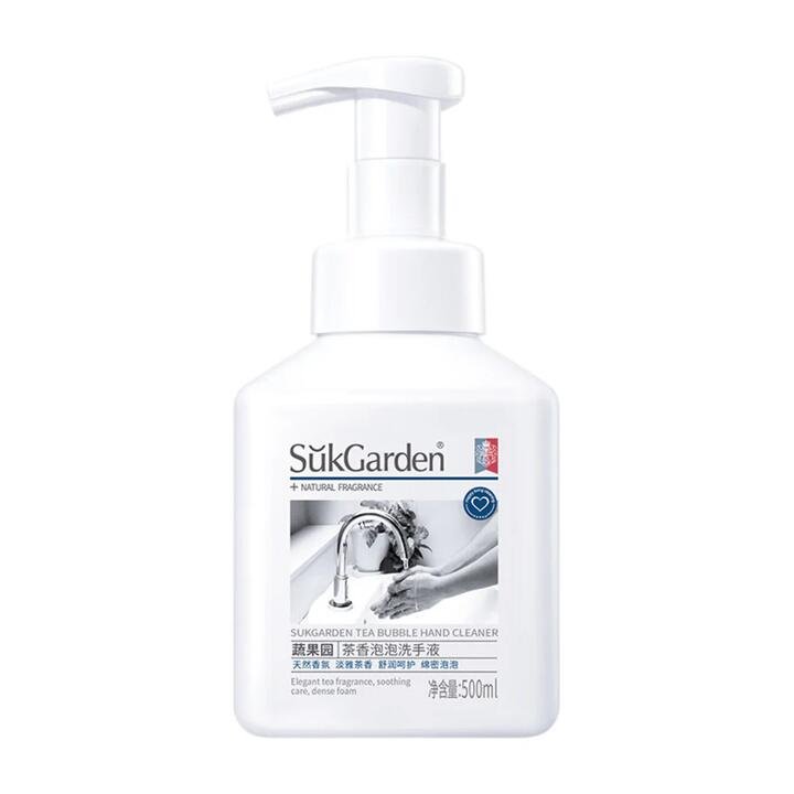 SukGarden Tea Bubble Hand Cleaner 500ml Gourmet Grocer SukGarden Tea Bubble Hand Cleaner 500ml