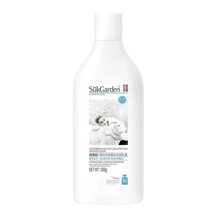 SukGarden High-End Cashmere Silk Washing Liquid - 500g