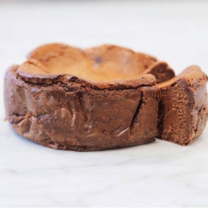 Rustic Fork Frozen Dark Chocolate Cheesecake - 4 Inch