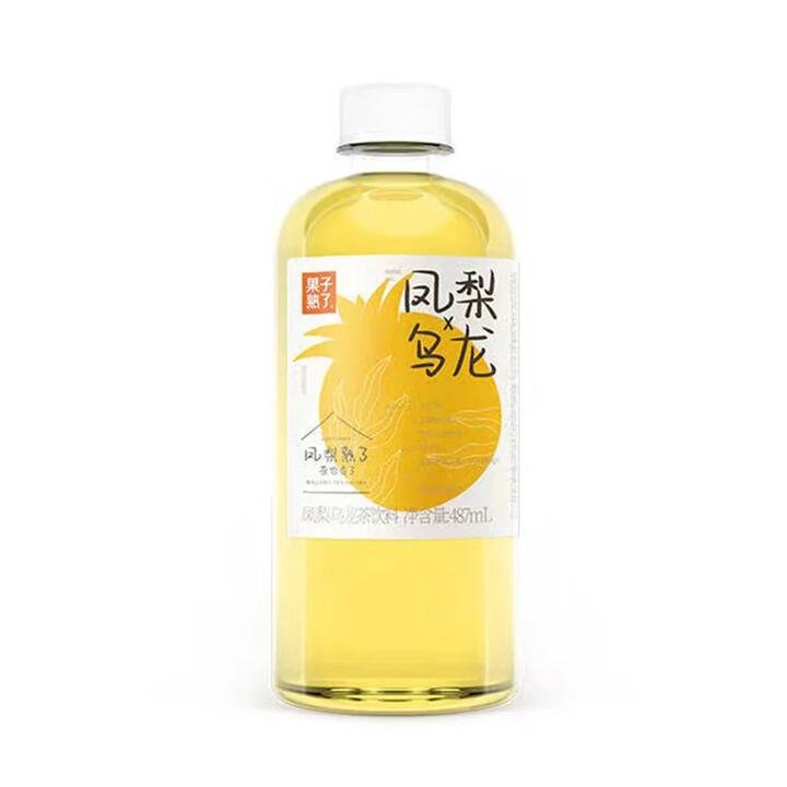 Fruit's Ripe Pineapple Oolong Tea 487ml X2