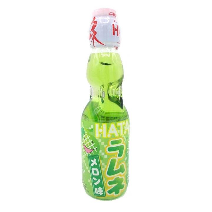 Hata Ramune Melon Flavor Soda - 200ml X2