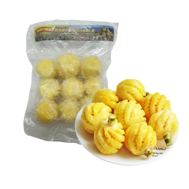 Golden Choice Frozen Baby Pineapples - 500g