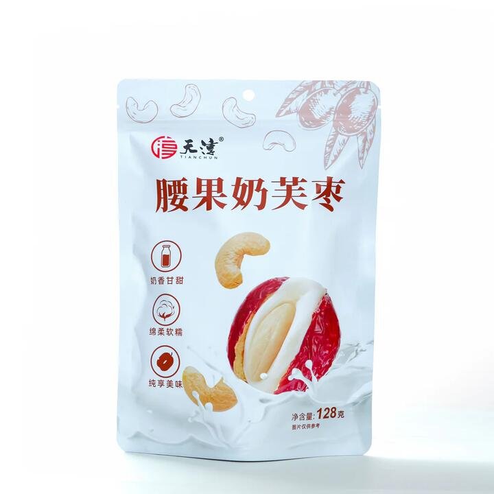 TianChun Cashew Milk Jujube Snack - 128g