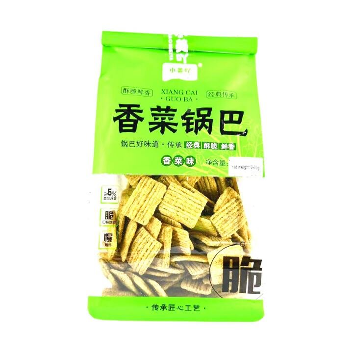 Xiaomeiya Cilantro Flavored Rice Crackers – 280g Gourmet Grocer Xiaomeiya Cilantro Flavored Rice Crackers - 280g
