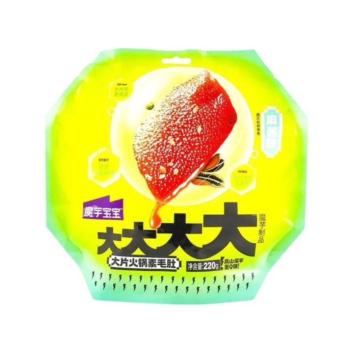 Moyu Baby Hot Pot Konjac Slices with Sesame Sauce Flavor - 220g