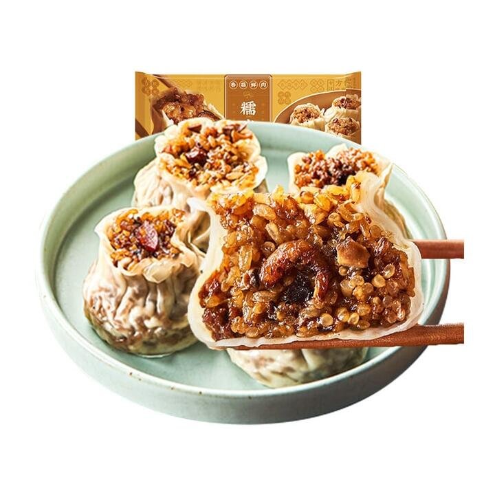 Yixun Yimei Frozen Shiitake Mushroom and Pork Siu Mai - 6 Pieces, 420g