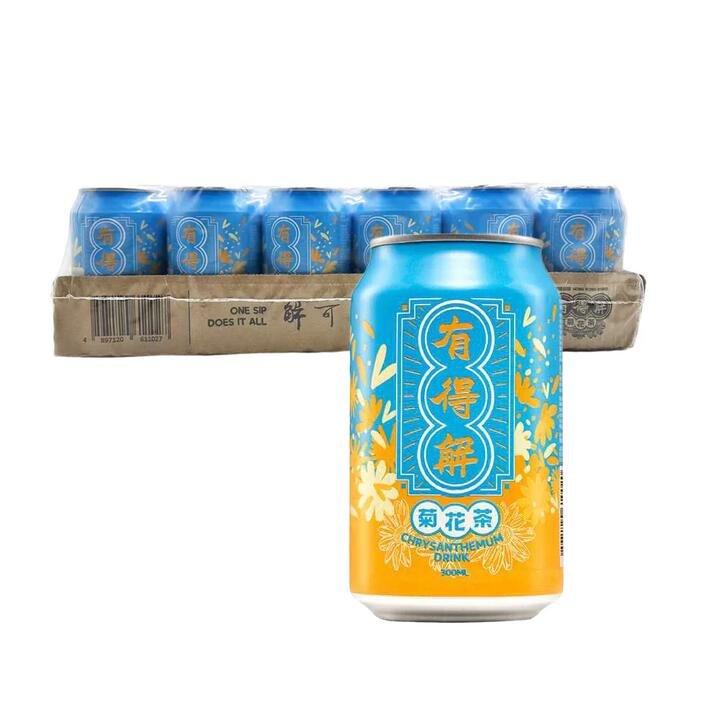 Youdejie Chrysanthemum Tea - 300ml x 24 Cans