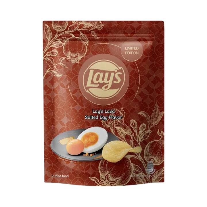 Lay's Lava Salted Egg Flavor Chips - 450g