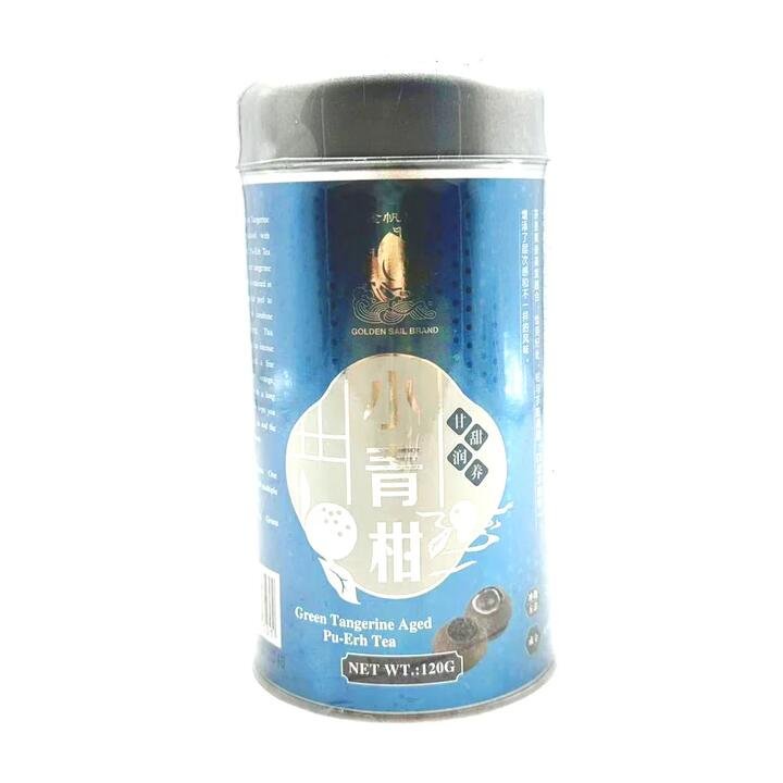 Golden Sail Green Tangerine Aged Pu-Erh Tea - 120g