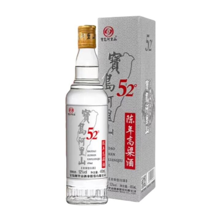 Baodao Alishan Aged Kaoliang Liquor 52% - 450ml