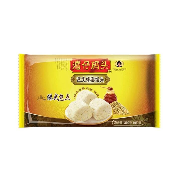 [Frozen] Wan Chai Ferry Oat Buns, Pack of 10, 300g