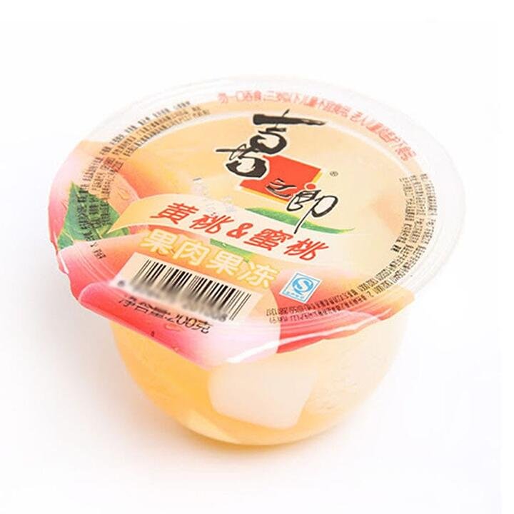 Strong Food Fruit Jelly with Yellow Peach and Honey Peach 200g Gourmet Grocer Strong Food Fruit Jelly with Yellow Peach and Honey Peach 200g