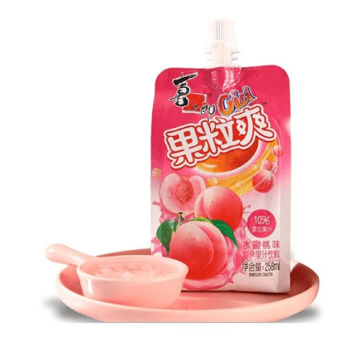 Strong Food Refreshing Peach Fruit Drink 258ml Gourmet Grocer Strong Food Refreshing Peach Fruit Drink 258ml