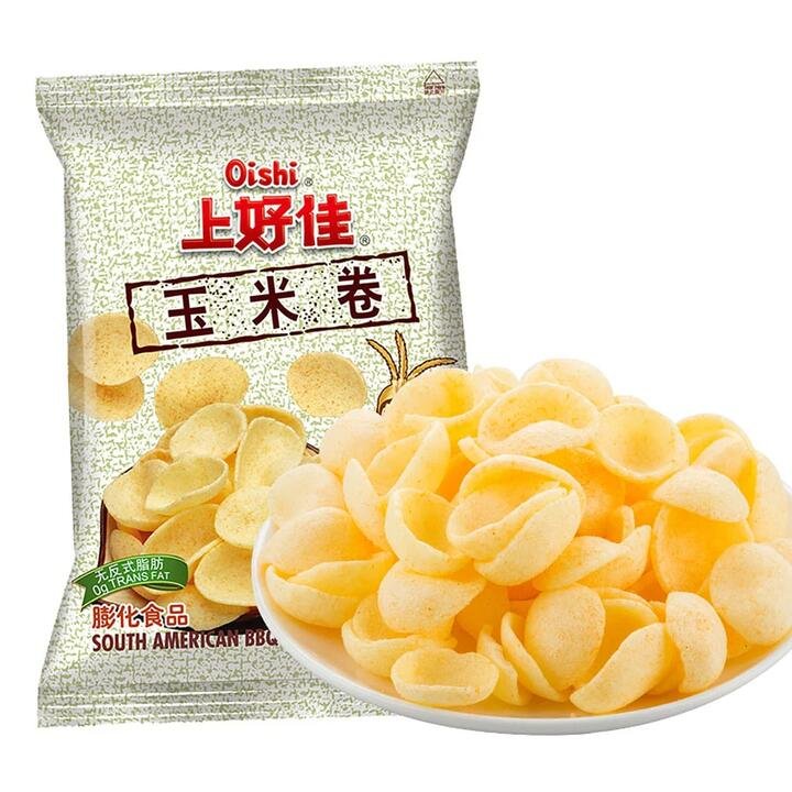 Oishi Corn Rolls 80g