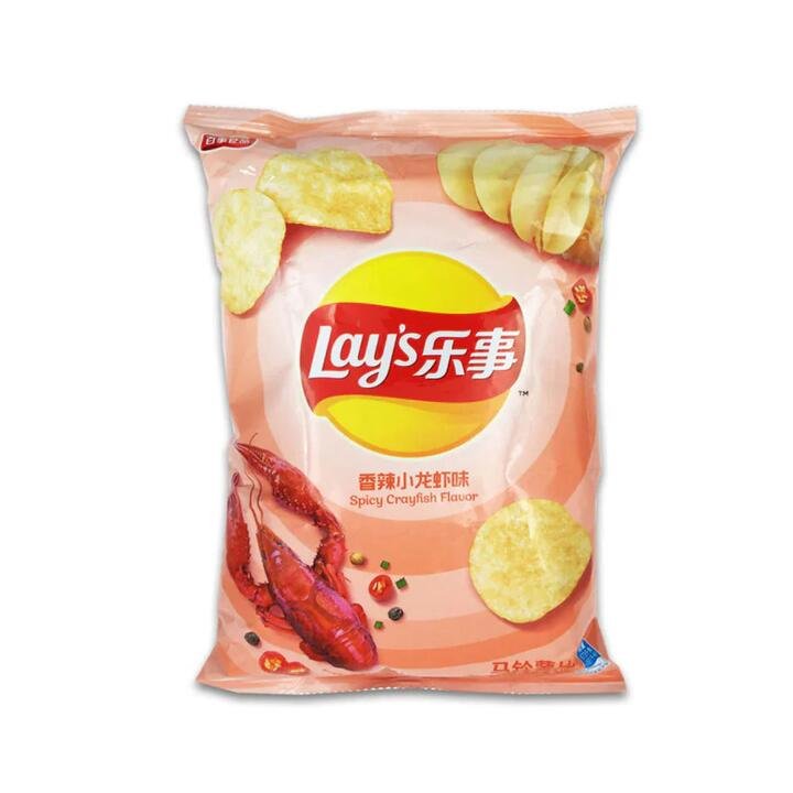 Lay's Spicy Crayfish Flavoured Potato Chips 70g