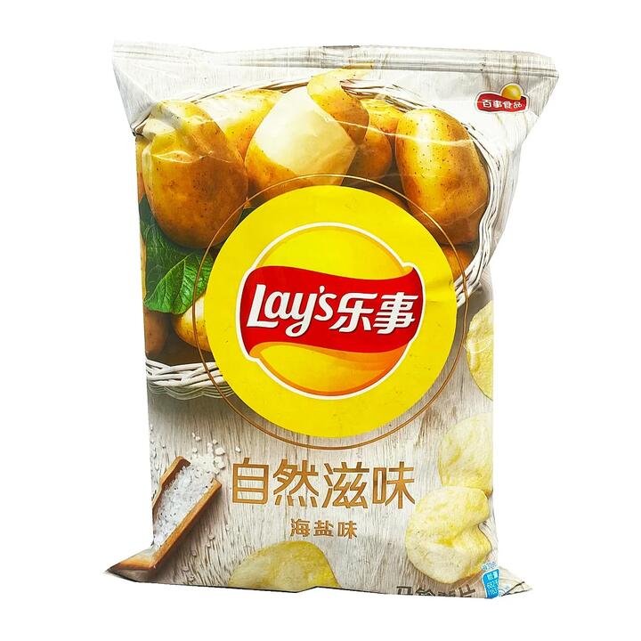 Lay's Natural Sea Salt Flavoured Potato Chips 65g