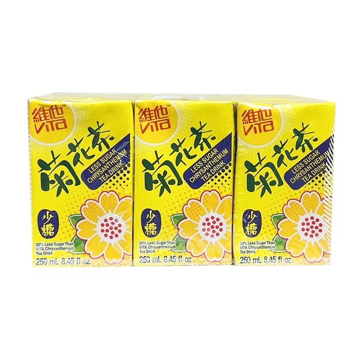 Vitasoy Low Sugar Chrysanthemum Tea 250ml - 6 Pack