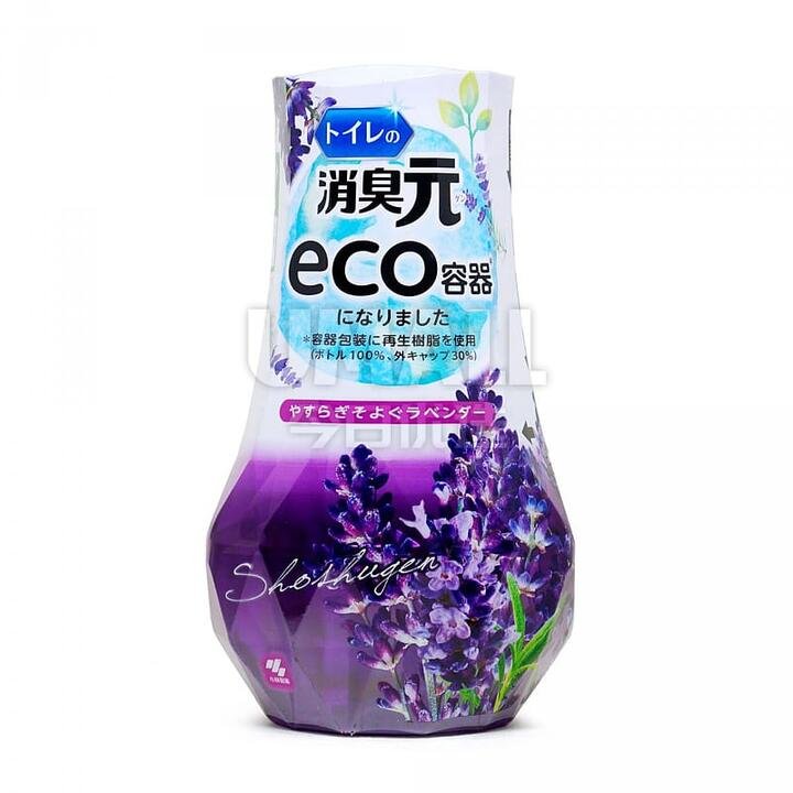 Kobayashi Pharmaceutical Lavender Scented Toilet Deodorizer and Air Freshener 400ml
