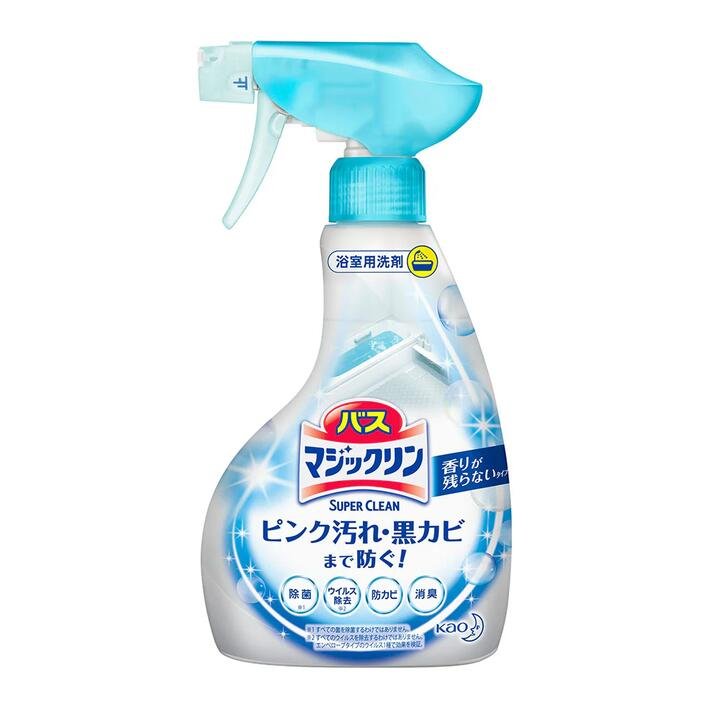 Kao Anti-Mould Bathroom Cleaning Foam Spray, Quick-Drying, 380ml (Unscented) Gourmet Grocer Kao Anti-Mould Bathroom Cleaning Foam Spray, Quick-Drying, 380ml (Unscented)