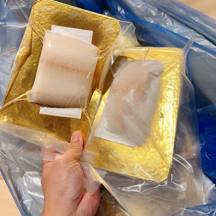 Kingfield Frozen Arctic Cod Portions - 160g