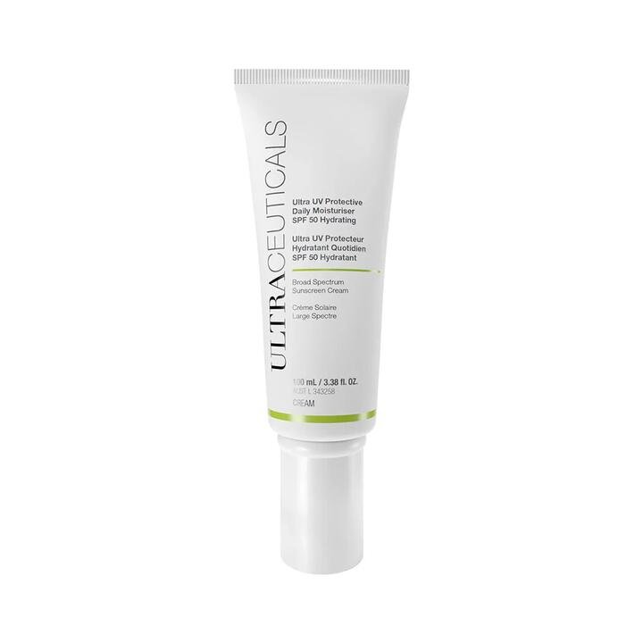 Ultraceuticals Ultra UV Protective Daily Moisturiser SPF 50 Hydrating – 100ml Gourmet Grocer Ultraceuticals Ultra UV Protective Daily Moisturiser SPF 50 Hydrating - 100ml