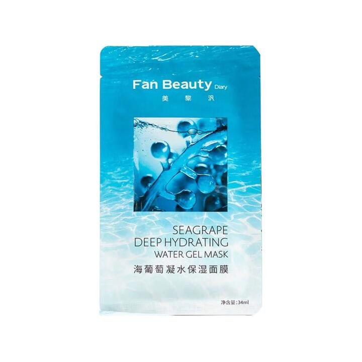 FanBeauty Seagrape Deep Hydrating Water Gel Mask - Single Sheet