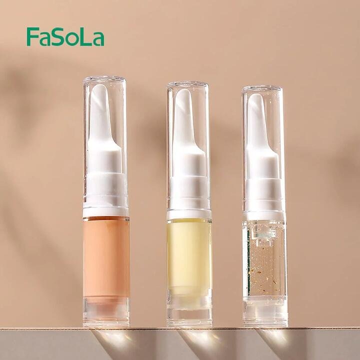 FaSoLa Transparent Vacuum Dispenser Bottle - 5ml