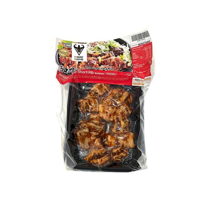 Meat Boys Frozen Boneless Wagyu Beef Short Ribs Yakiniku – 200g Gourmet Grocer Meat Boys Frozen Boneless Wagyu Beef Short Ribs Yakiniku - 200g